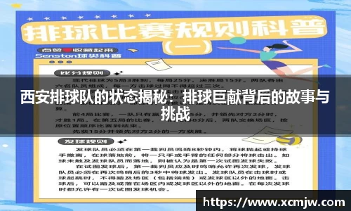 西安排球队的状态揭秘：排球巨献背后的故事与挑战